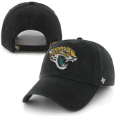 47 Brand Jacksonville Jaguars New Logo Clean-Up Adjustable Slouch Hat Black