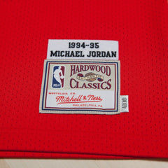 NBA Chicago Bulls Michael Jordan 1994-95 Road 45 Authentic Jersey sale - Red sale - Mens