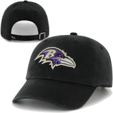 47 Brand Baltimore Ravens Clean Up Adjustable Hat Black