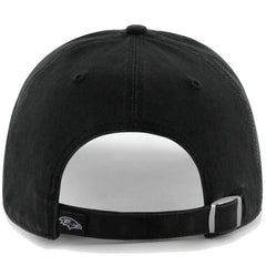 47 Brand Baltimore Ravens Clean Up Adjustable Hat Black