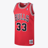 NBA Chicago Bulls Scottie Pippen 1997 Hardwood Classics Road Swingman Jersey sale - Red sale - Mens outlet