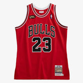 NBA Chicago Bulls Authentic Jersey Road Finals Michael Jordan 1997-98