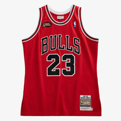 NBA Chicago Bulls Authentic Jersey Road Finals Michael Jordan 1997-98