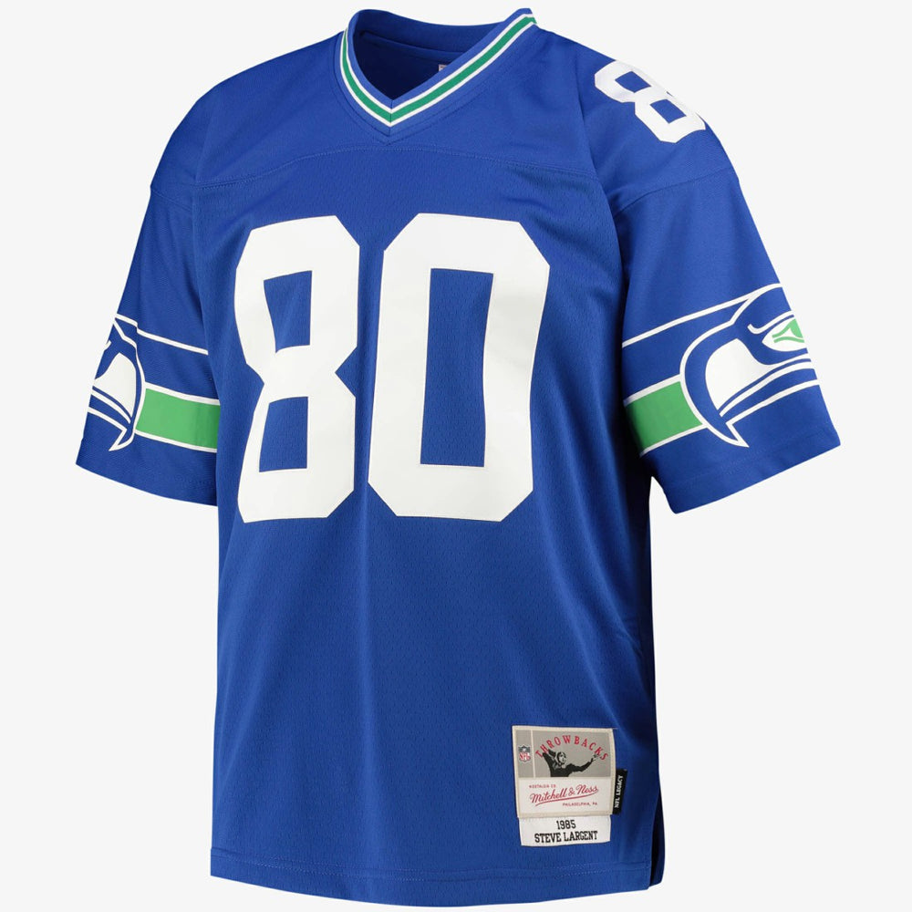 NFL Seattle Seahawks 1985 Steve Largent Jersey - Navy on sale