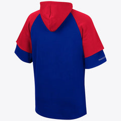 New York Giants Short Sleeve Fleece Hoodie