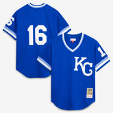 MLB Bo Jackson Kansas City Royals Mitchell & Ness Authentic Batting Practice Jersey - Royal