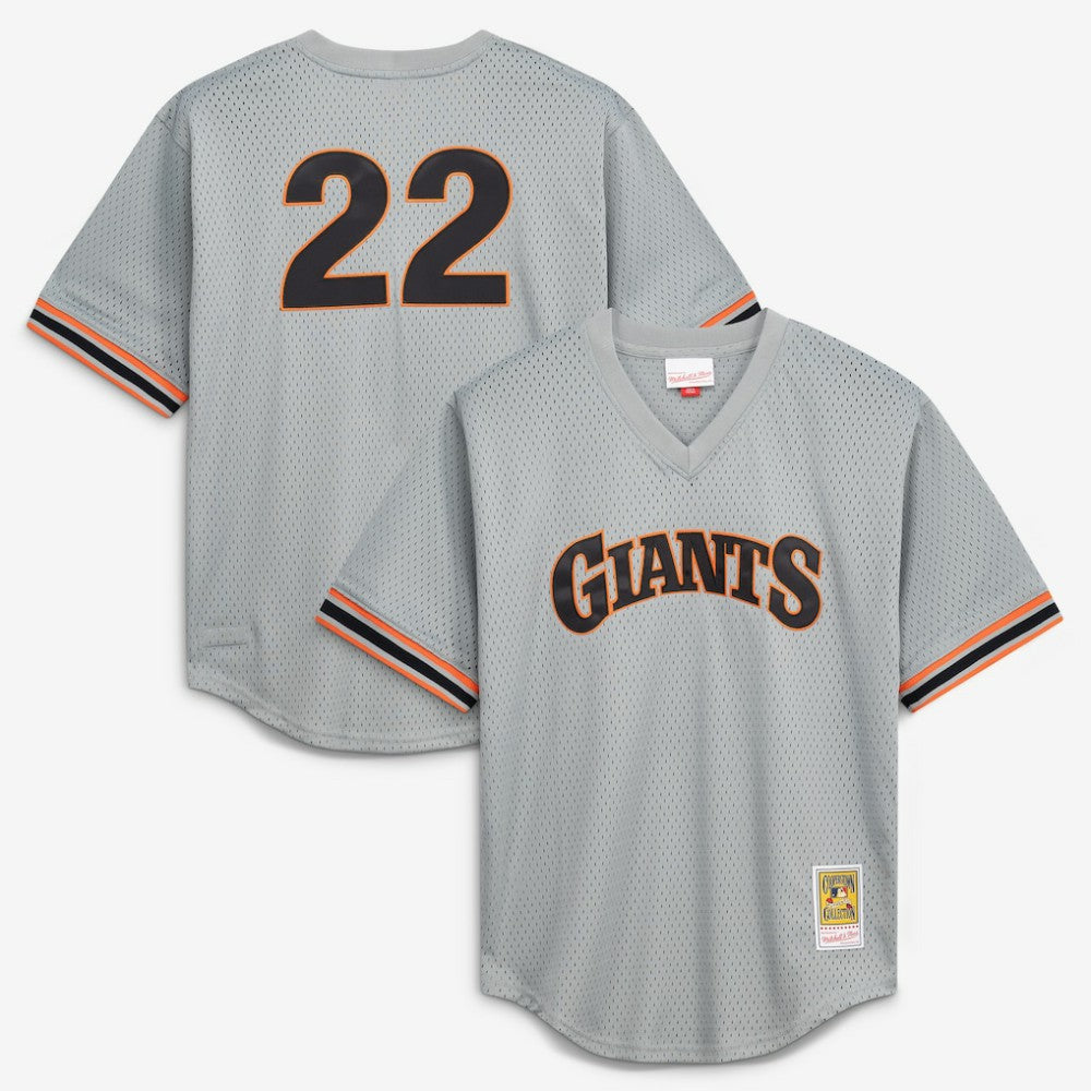 Will Clark San Francisco Giants Mitchell & Ness Authentic Batting Practice Jersey - Gray Jerseys