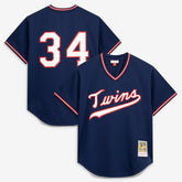 MLB Kirby Puckett Minnesota Twins Mitchell & Ness Authentic Batting Practice Jersey - Navy