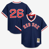 MLB Wade Boggs Boston Red Sox Mitchell & Ness Authentic Batting Practice Jersey - Navy