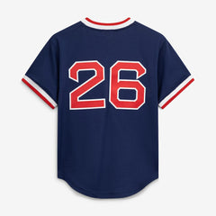 MLB Wade Boggs Boston Red Sox Mitchell & Ness Authentic Batting Practice Jersey - Navy