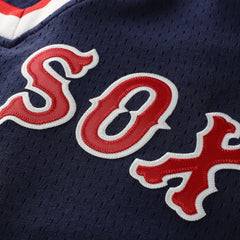 MLB Wade Boggs Boston Red Sox Mitchell & Ness Authentic Batting Practice Jersey - Navy