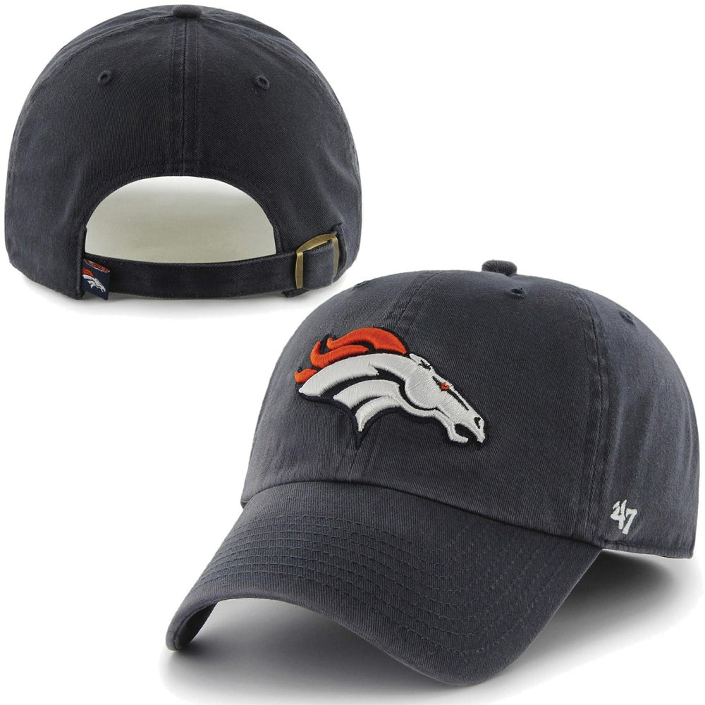 Denver Broncos '47 Brand Cleanup Adjustable Hat Navy Blue