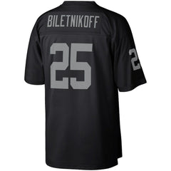 NFL Fred Biletnikoff Las Vegas Raiders Retired Player Legacy Replica Jersey - Black outlet