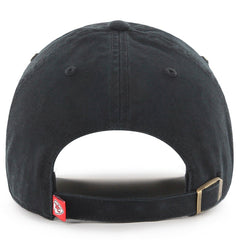 47 Brand Kansas City Chiefs New Clean Up Adjustable Hat Black