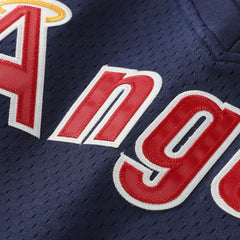 MLB Reggie Jackson California Angels Mitchell & Ness Authentic Batting Practice Jersey - Navy