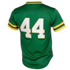 MLB Reggie Jackson Athletics Mitchell & Ness Authentic Batting Practice Jersey - Green
