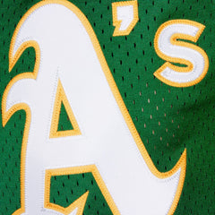 MLB Reggie Jackson Athletics Mitchell & Ness Authentic Batting Practice Jersey - Green