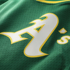 MLB Rickey Henderson Athletics Mitchell & Ness Authentic Batting Practice Jersey - Green