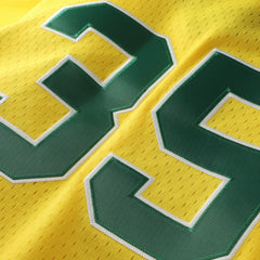 MLB Rickey Henderson Athletics Mitchell & Ness Authentic Batting Practice Jersey - Yellow
