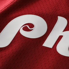 MLB Lenny Dykstra Philadelphia Phillies Mitchell & Ness Authentic Batting Practice Jersey - Scarlet