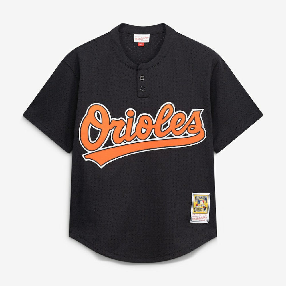 MLB Cal Ripken Jr. Baltimore Orioles Mitchell & Ness Authentic Batting Practice Jersey - Black