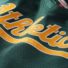 MLB Rickey Henderson Athletics Mitchell & Ness Authentic Batting Practice Jersey - Green