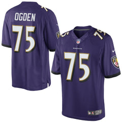 NFL Jonathan Ogden Baltimore Ravens Retired Player Limited Jersey - Purple