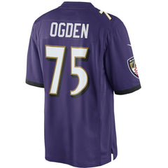 NFL Jonathan Ogden Baltimore Ravens Retired Player Limited Jersey - Purple