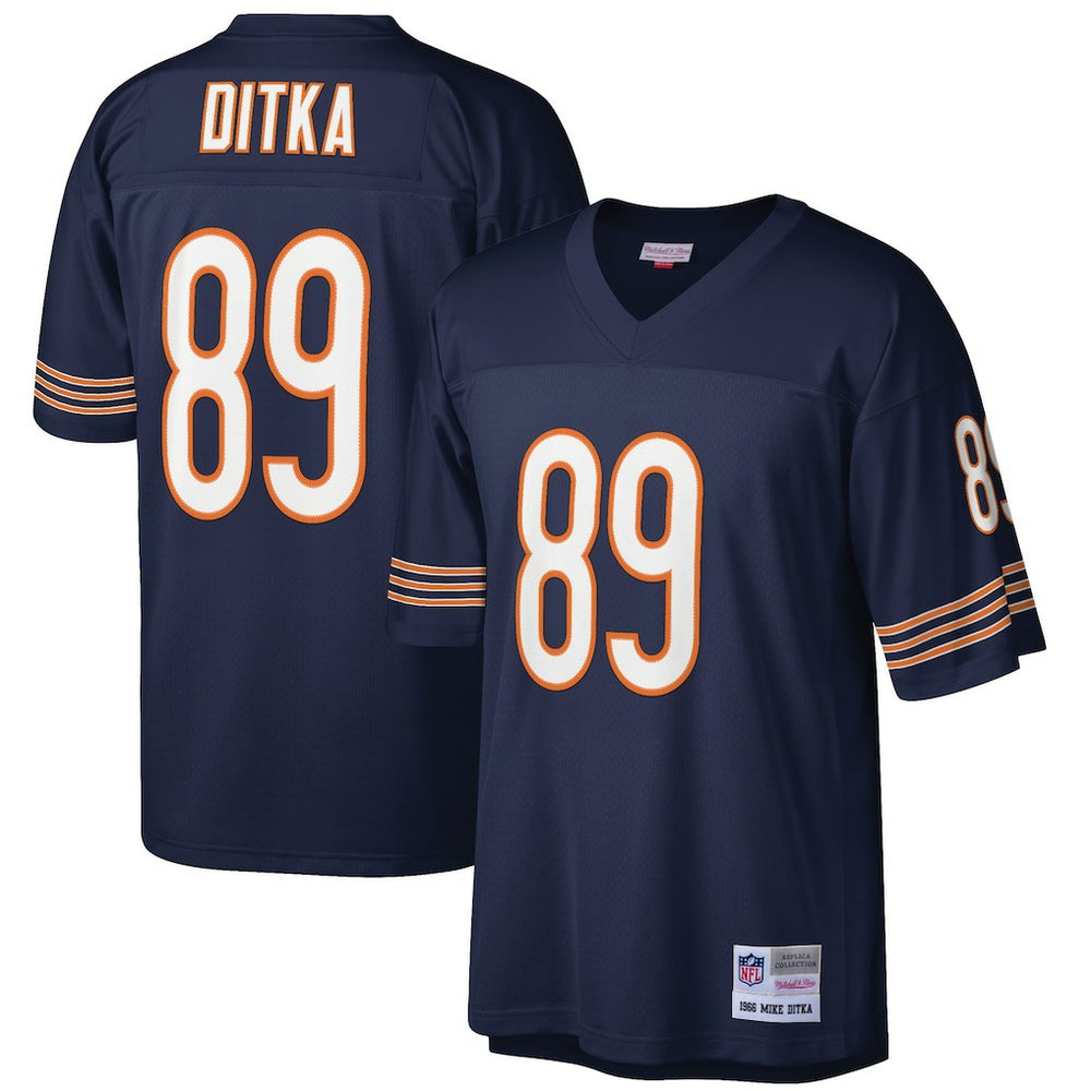 NFL Mike Ditka Chicago Bears Retired Player Legacy Replica Jersey - Navy discount