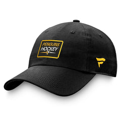 NHL Pittsburgh Penguins Fanatics Authentic Pro Prime Adjustable Hat – Black