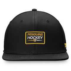 NHL Pittsburgh Penguins Fanatics Authentic Pro Prime Snapback Hat – Black