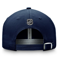 NHL Seattle Kraken Fanatics Authentic Pro Prime Adjustable Hat – Deep Sea Blue