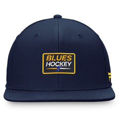 NHL St. Louis Blues Fanatics Authentic Pro Prime Snapback Hat – Navy