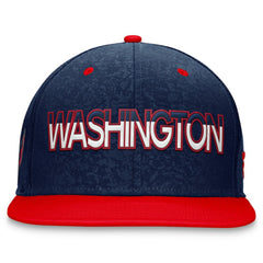 NHL Washington Capitals Fanatics Authentic Pro Rink Two-Tone Snapback Hat – Navy/ Red