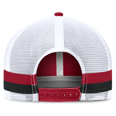 Tampa Bay Buccaneers Fundamentals Side Stripe Trucker Adjustable Hat Red/White