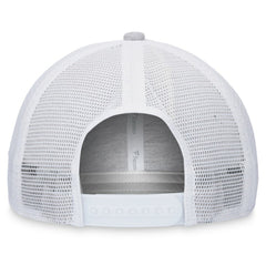 San Francisco Giants Fanatics Logo Trucker Adjustable Hat - Heather Gray/White Hats