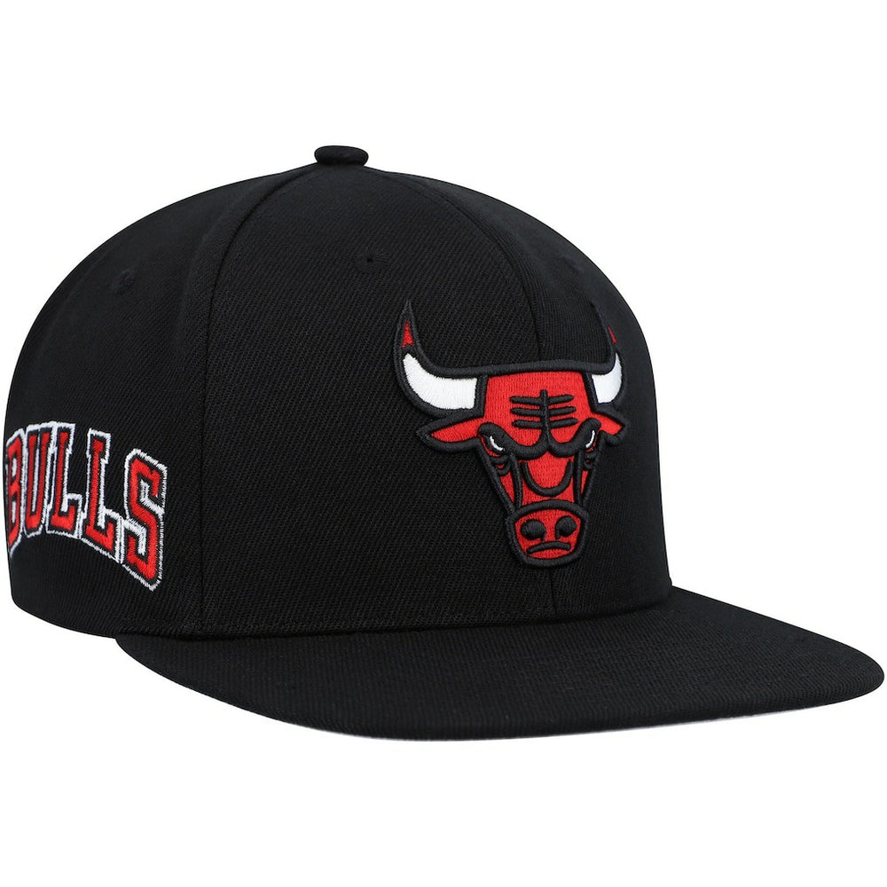 Chicago Bulls Side Core 2.0 Snapback Hat Black