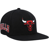 Chicago Bulls Side Core 2.0 Snapback Hat Black