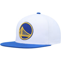 Golden State Warriors Side Core 2.0 Snapback Hat White/Royal
