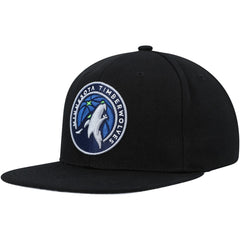 Minnesota Timberwolves Side Core 2.0 Snapback Hat Black