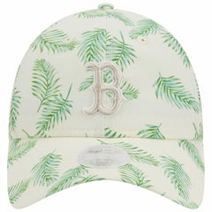 Boston Red Sox New Era Women's Palms 9TWENTY Adjustable Hat - White Hats