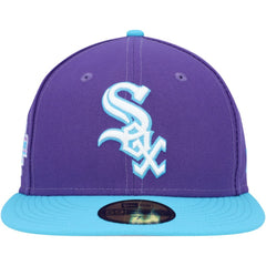 Chicago White Sox New Era Vice 59FIFTY Fitted Hat - Purple Hats