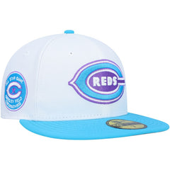 Cincinnati Reds New Era 1938 MLB All-Star Game Vice 59FIFTY Fitted Hat - White Hats