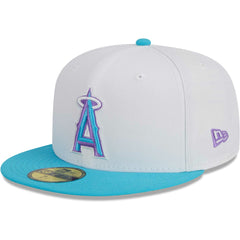 Los Angeles Angels New Era Vice 59FIFTY Fitted Hat - White Hats