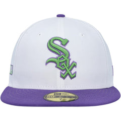 Chicago White Sox New Era Side Patch 59FIFTY Fitted Hat - White Hats