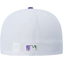 New York Yankees New Era Side Patch 59FIFTY Fitted Hat - White Hats
