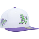 Athletics New Era 1989 World Series Side Patch 59FIFTY Fitted Hat - White Hats