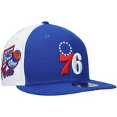 Philadelphia 76ers Pop Panels 9FIFTY Snapback Hat Royal