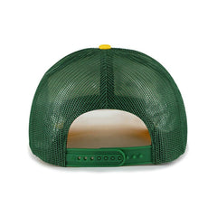 Athletics '47 Foam Front Script Trucker Snapback Hat - White Hats