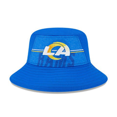 Los Angeles Rams New Era 2023 NFL Training Camp Stretch Bucket Hat Royal
